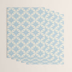 Baby Blue Paper Stars Large  Wrapping Paper Gallery Image 3