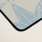 Baby Blue Paper Stars Large  Desk Mat Gallery Image 4