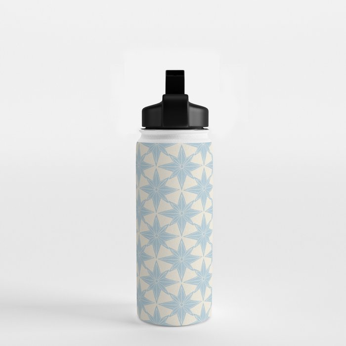 Baby Blue Paper Stars Large  Water Bottle Gallery Image 2