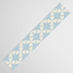 Baby Blue Paper Stars Large  Table Runner Gallery Image 3