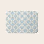Baby Blue Paper Stars Large  Bath Mat Gallery Image 1