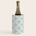 Baby Blue Paper Stars Large  Wine Chiller Gallery Image 3