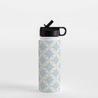 Baby Blue Paper Stars Large  Water Bottle Gallery Image 1
