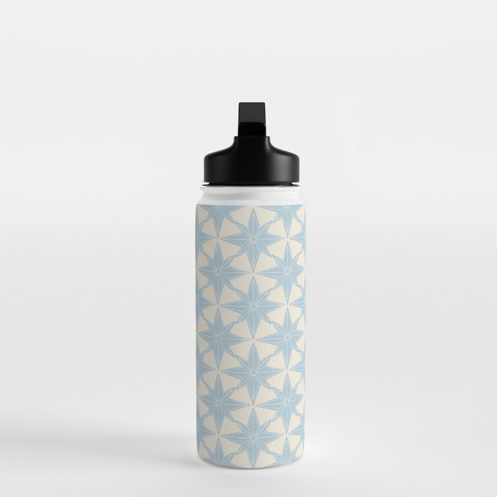 Baby Blue Paper Stars Large  Water Bottle Gallery Image 3