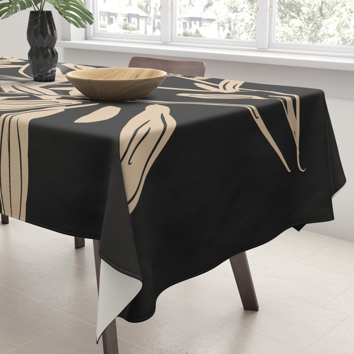 Minimalist Flowers  Tablecloth Gallery Image 3