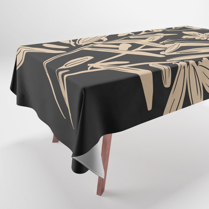 Minimalist Flowers  Tablecloth Gallery Image 1