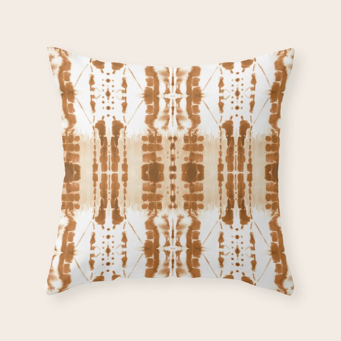 Paradigm Rust Throw Pillow Gallery Image 1