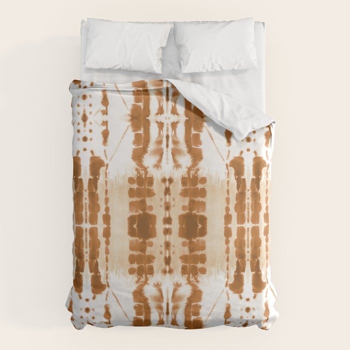 Paradigm Rust Duvet Cover Gallery Image 1