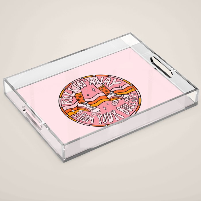 Rollin' Away Acrylic Tray Gallery Image 1