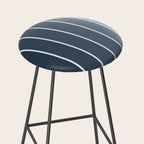 Gradient Arch II Natural Blue Mid Century Modern Rainbow Stool Gallery Image 2