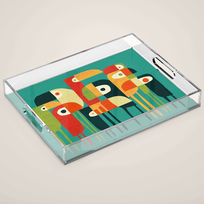 Toucan Acrylic Tray Gallery Image 1