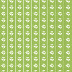 Vintage Cottage Flowers and Stripes Pattern in Light Green Coffee Mug Gallery Image 2