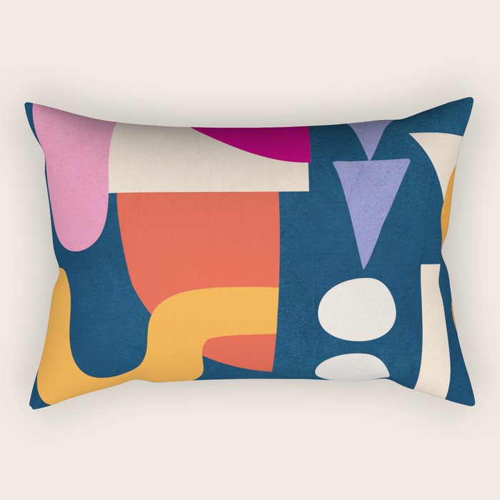 Modern Abstract Art 41 Rectangular Pillow Gallery Image 1