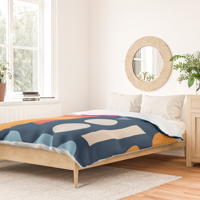 Modern Abstract Art 41 Duvet Cover Gallery Image 2
