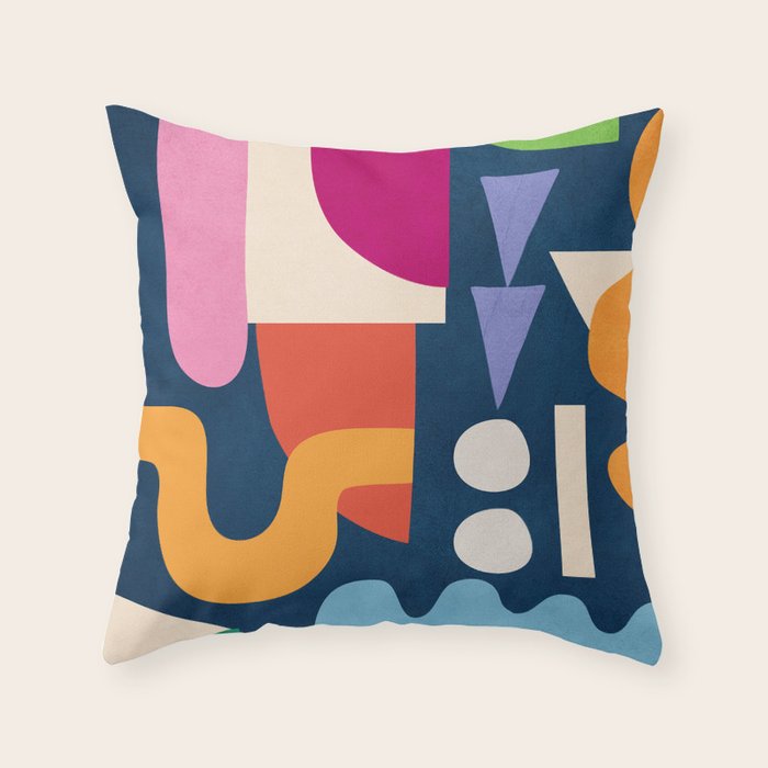 Modern Abstract Art 41 Throw Pillow Gallery Image 6