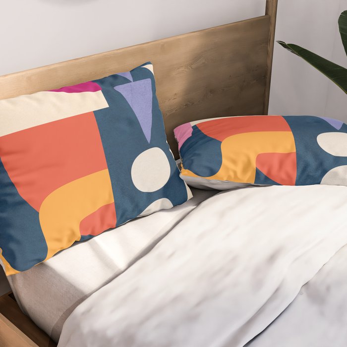 Modern Abstract Art 41 Pillow Sham Gallery Image 2