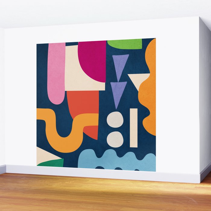 Modern Abstract Art 41 Wall Mural Gallery Image 2
