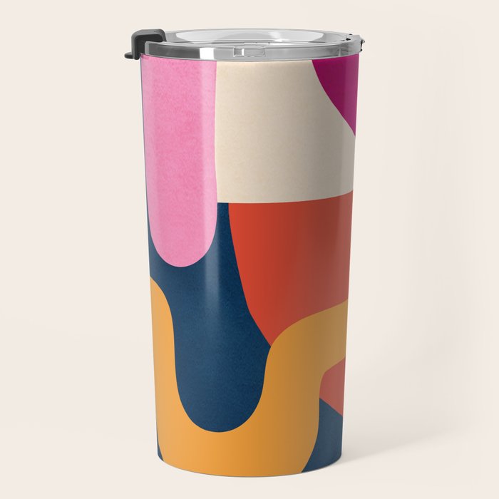 Modern Abstract Art 41 Travel Mug Gallery Image 3