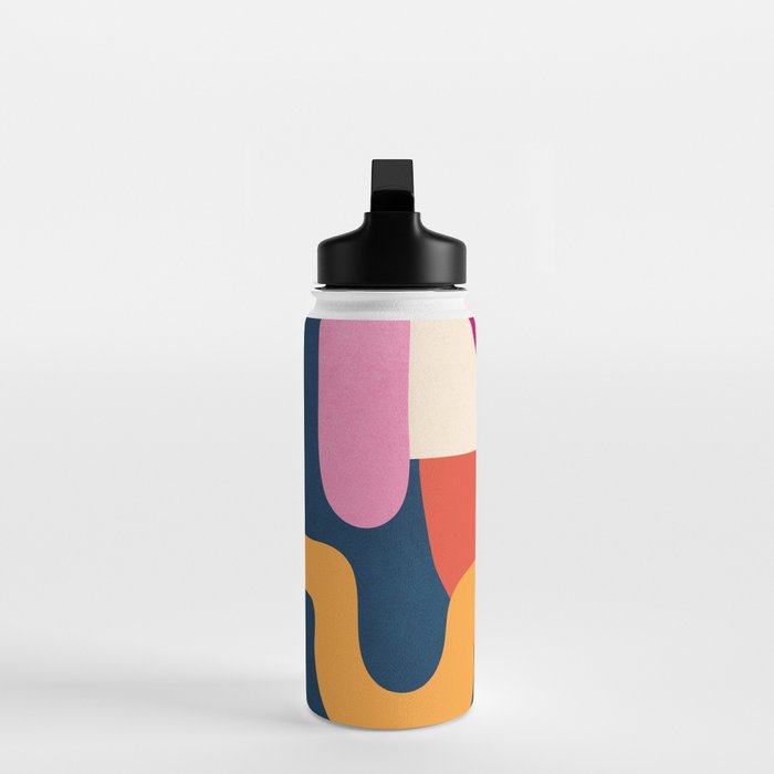 Modern Abstract Art 41 Water Bottle Gallery Image 3