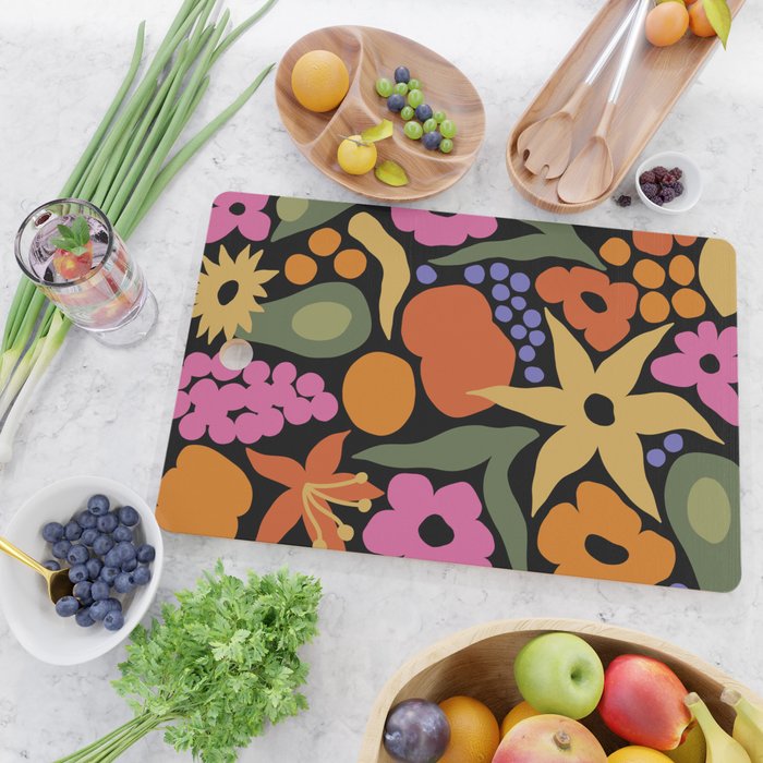 Larchmont Village Farmers Market Cutting Board Gallery Image 2