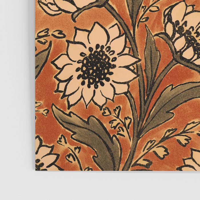 Sunflowers - Rust Poster Gallery Image 3