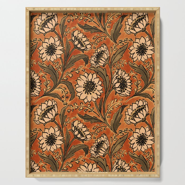 Sunflowers - Rust Serving Tray Gallery Image 1