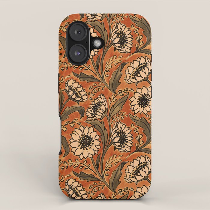 Sunflowers - Rust iPhone Case Gallery Image 1