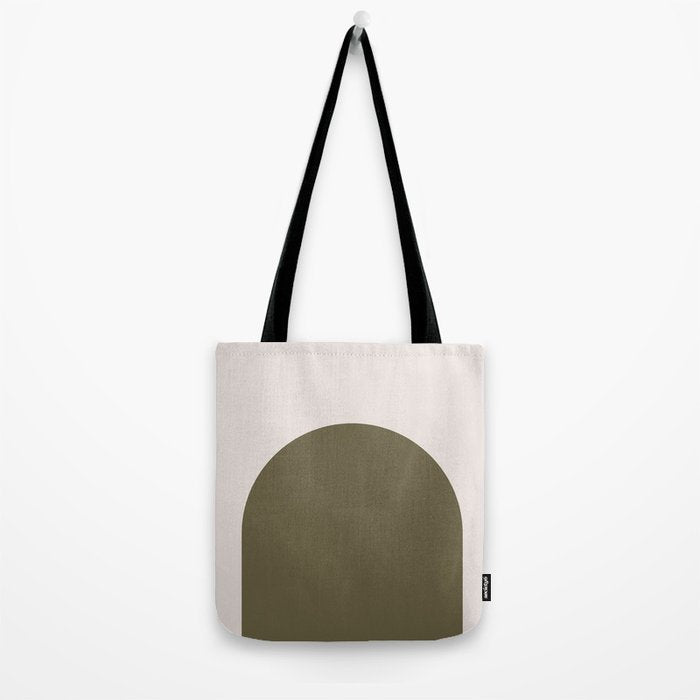 Arch (Olive & Cream) Tote Bag Gallery Image 2