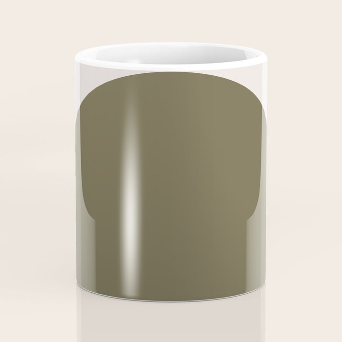 Arch (Olive & Cream) Coffee Mug Gallery Image 4