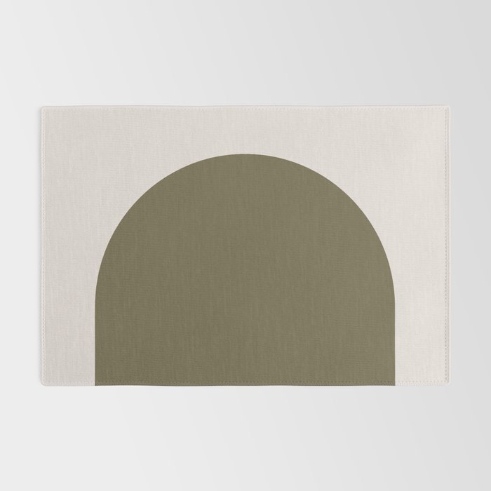 Arch (Olive & Cream) Rug Gallery Image 2