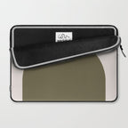 Arch (Olive & Cream) Laptop Sleeve Gallery Image 2