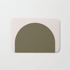 Arch (Olive & Cream) Bath Mat Gallery Image 1