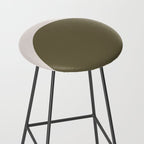 Arch (Olive & Cream) Stool Gallery Image 2