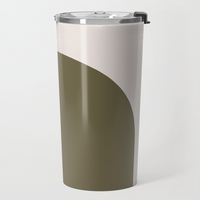 Arch (Olive & Cream) Travel Mug Gallery Image 2