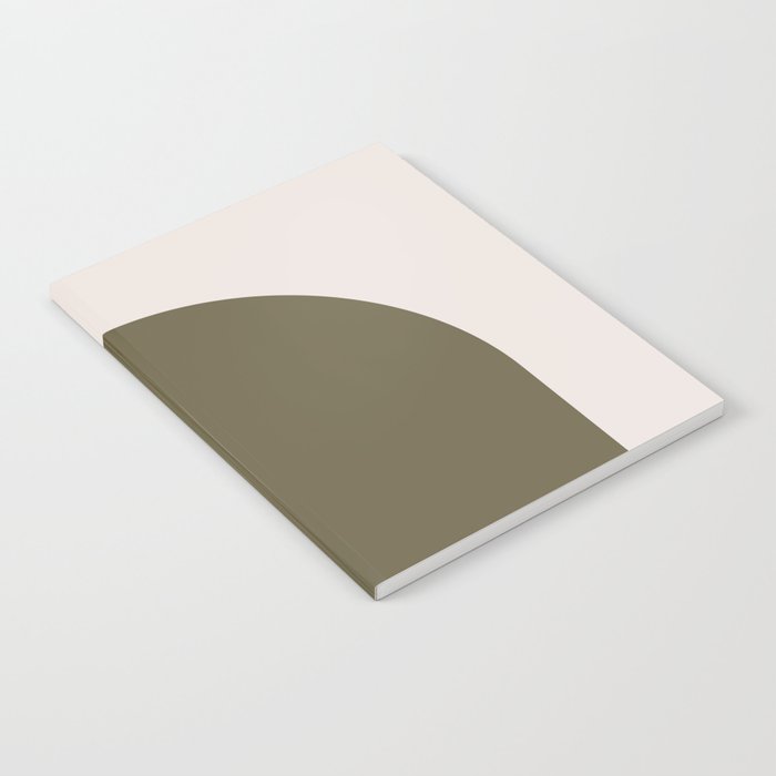 Arch (Olive & Cream) Notebook Gallery Image 2