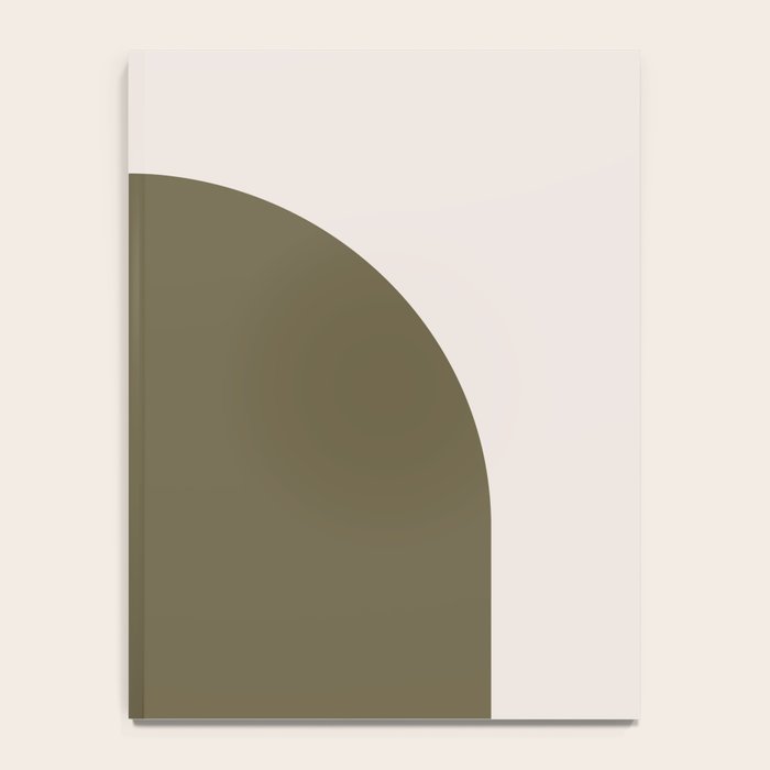 Arch (Olive & Cream) Notebook Gallery Image 4