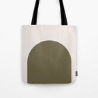 Arch (Olive & Cream) Tote Bag Gallery Image 1