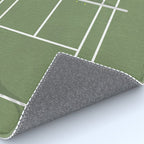 Tennis Court From Above | Illustration  Rug Gallery Image 4
