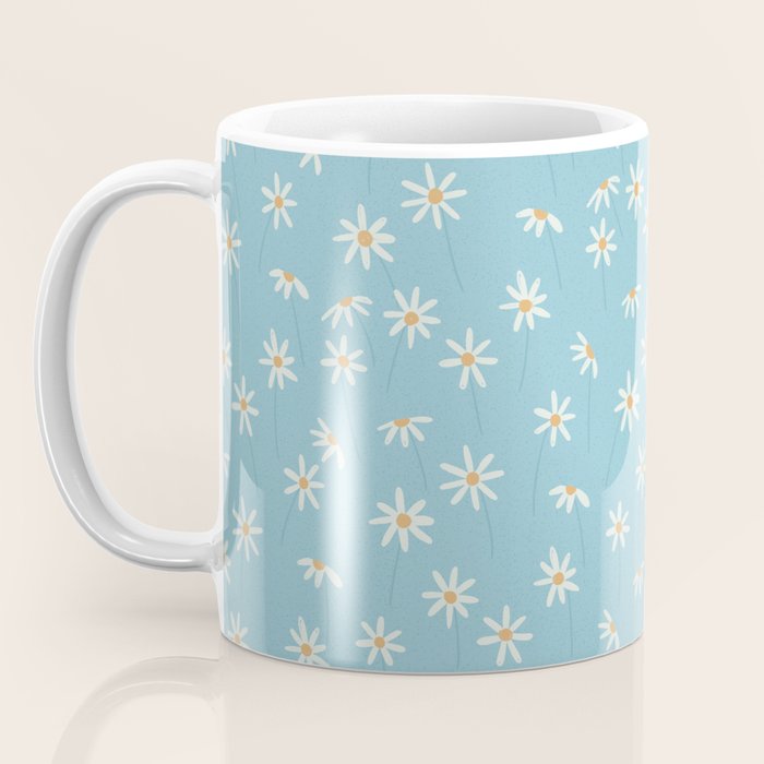 Daisy Blue Coffee Mug Gallery Image 3