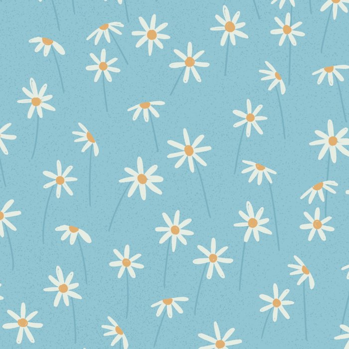 Daisy Blue Coffee Mug Gallery Image 2
