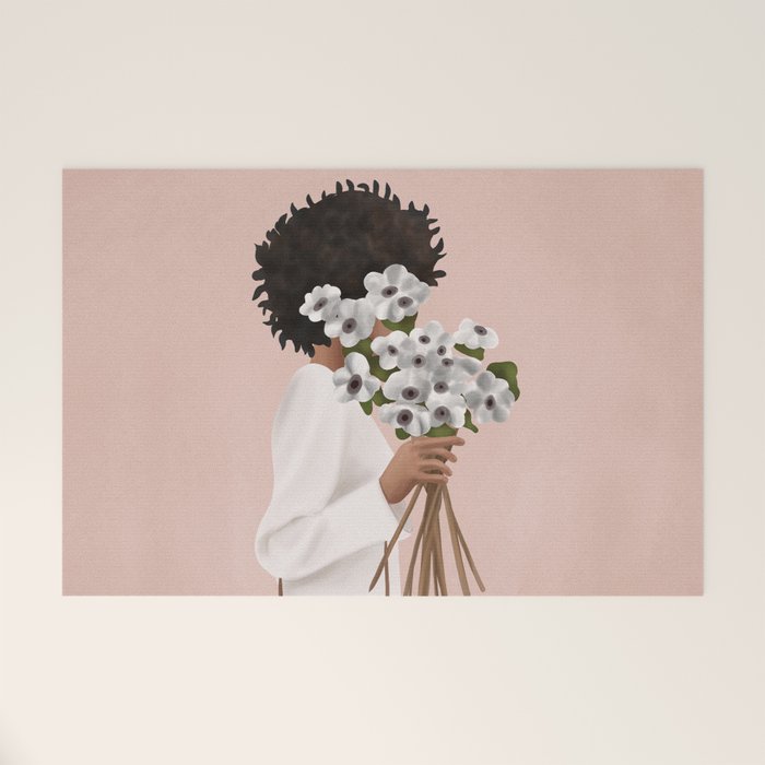 Bouquet of Flowers Welcome Mat Gallery Image 1
