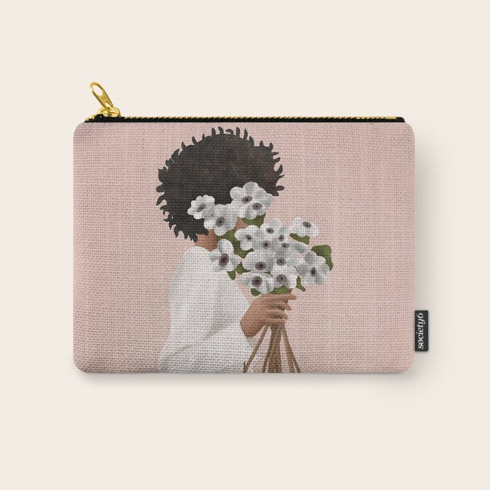 Bouquet of Flowers Carry All Pouch Gallery Image 1