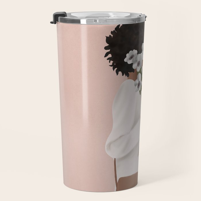 Bouquet of Flowers Travel Mug Gallery Image 3