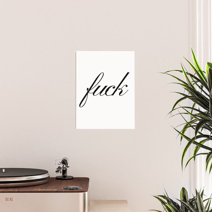 Fuck Poster Gallery Image 2