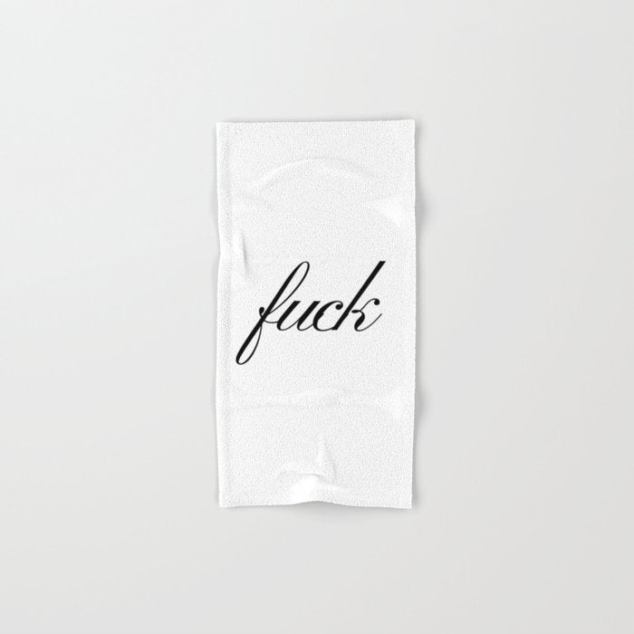 Fuck Bath Towel Gallery Image 1