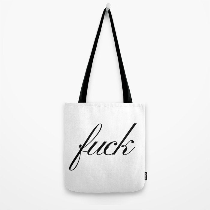 Fuck Tote Bag Gallery Image 2
