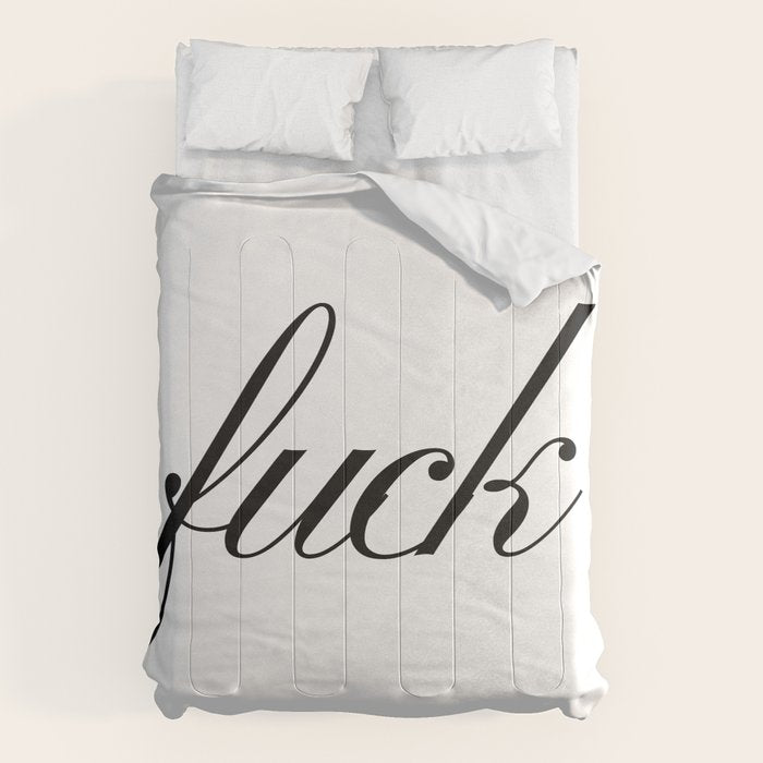 Fuck Comforter Gallery Image 1