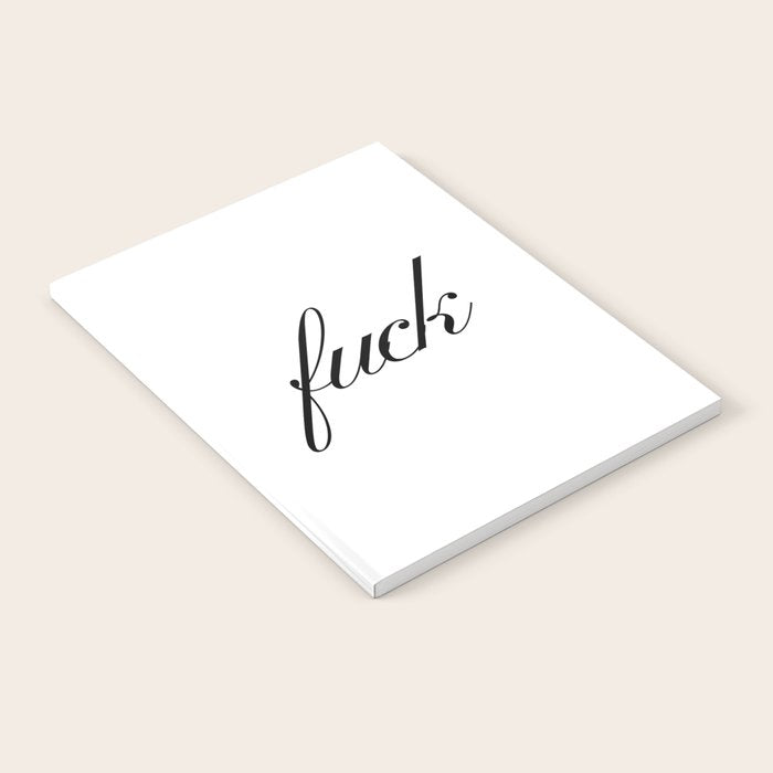 Fuck Notebook Gallery Image 2