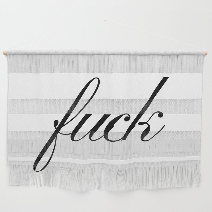 Fuck Wall Hanging Gallery Image 1