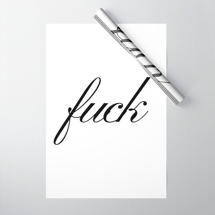 Fuck Wrapping Paper Gallery Image 1